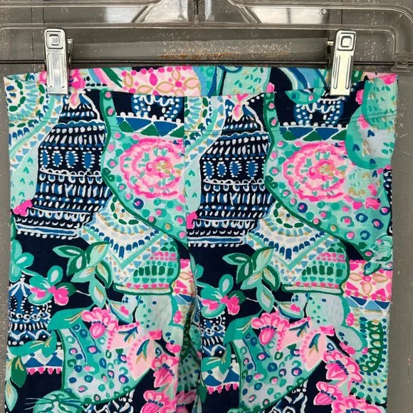 Lilly Pulitzer Girl's Maia Leggings Lookin Sharp NWOT Sz L (8-10) - Picture 3 of 13